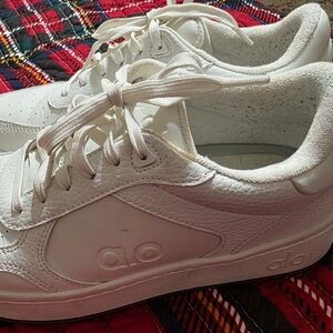 ALO Yoga White Athletic Shoes